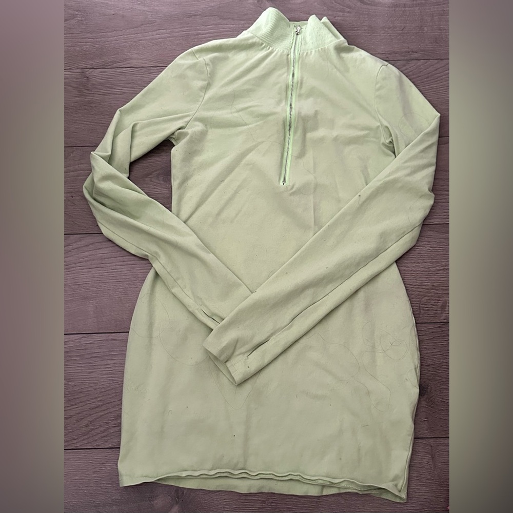 Fashion Nova Mint Green Ribbed Top